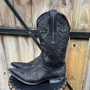 Old Gringo ‘Clarita’ studded boots, size 11.5D